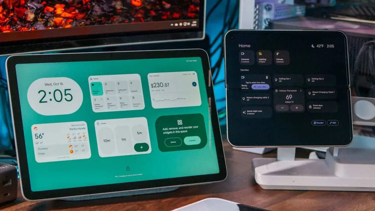 android 16 widgets ftr