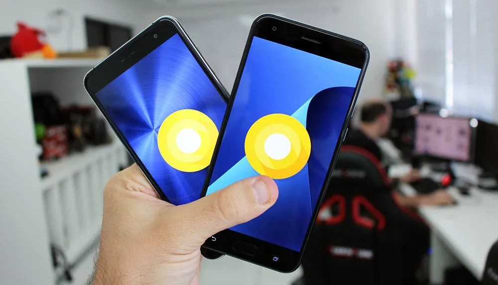 android oreo zenfone 3 zenfone 4 chamada