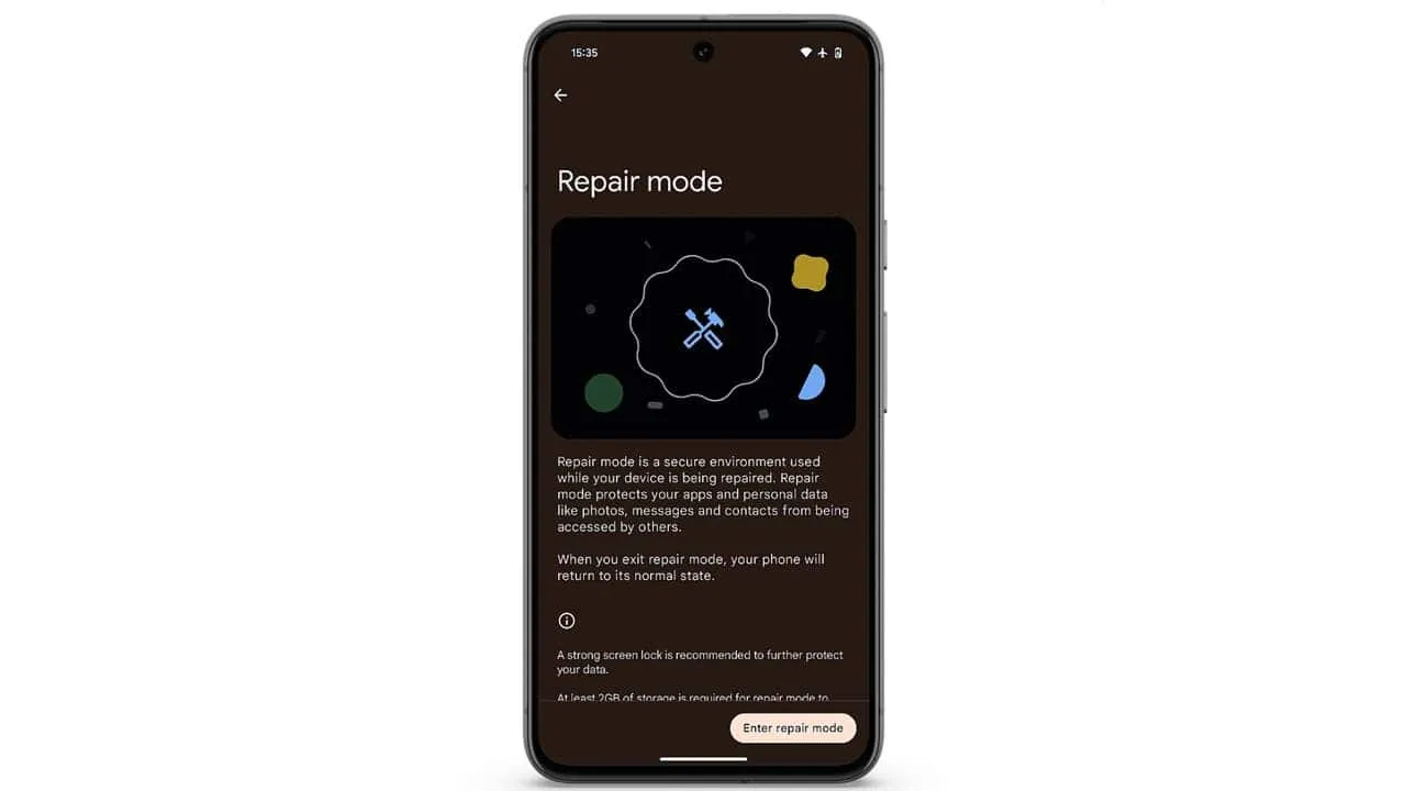 android repair mode