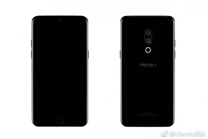 androidgeekpt meizu 15 aparece em renders com ecra edge