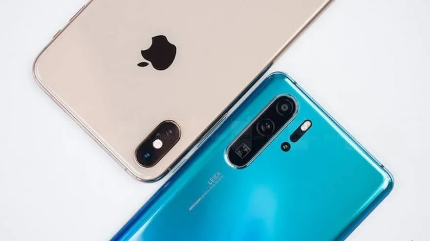 apple and huawei
