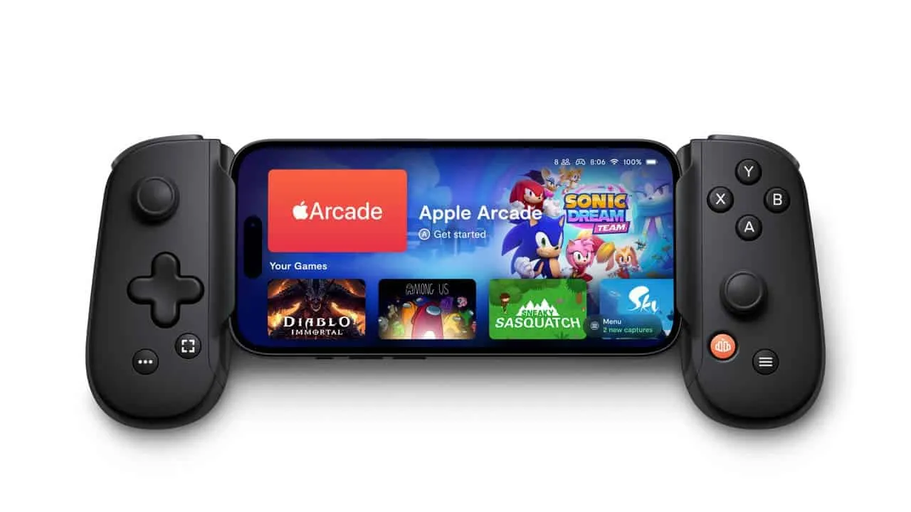 apple iphone with gaming emulator