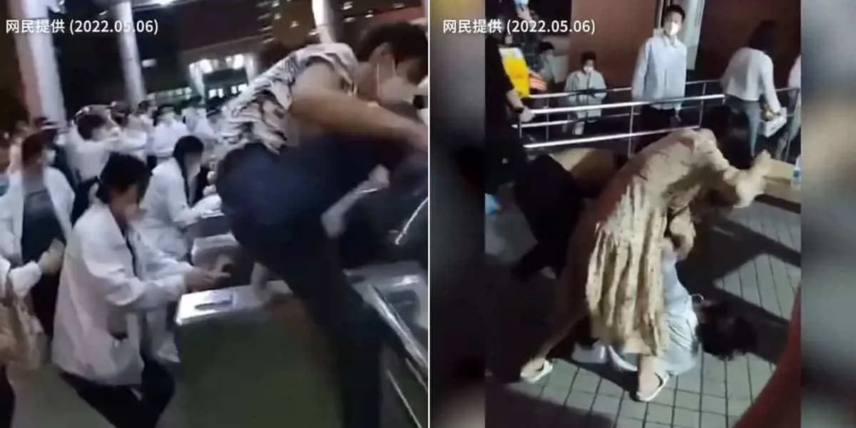 apple macbook pro workers protest in china