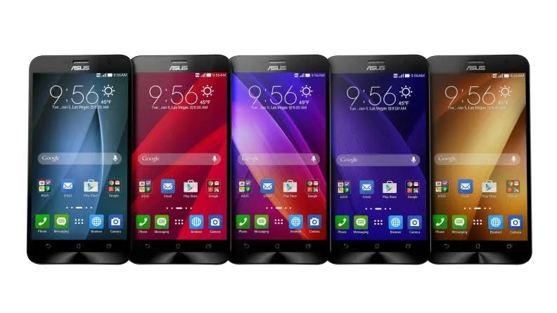 asus zenfone 2 front