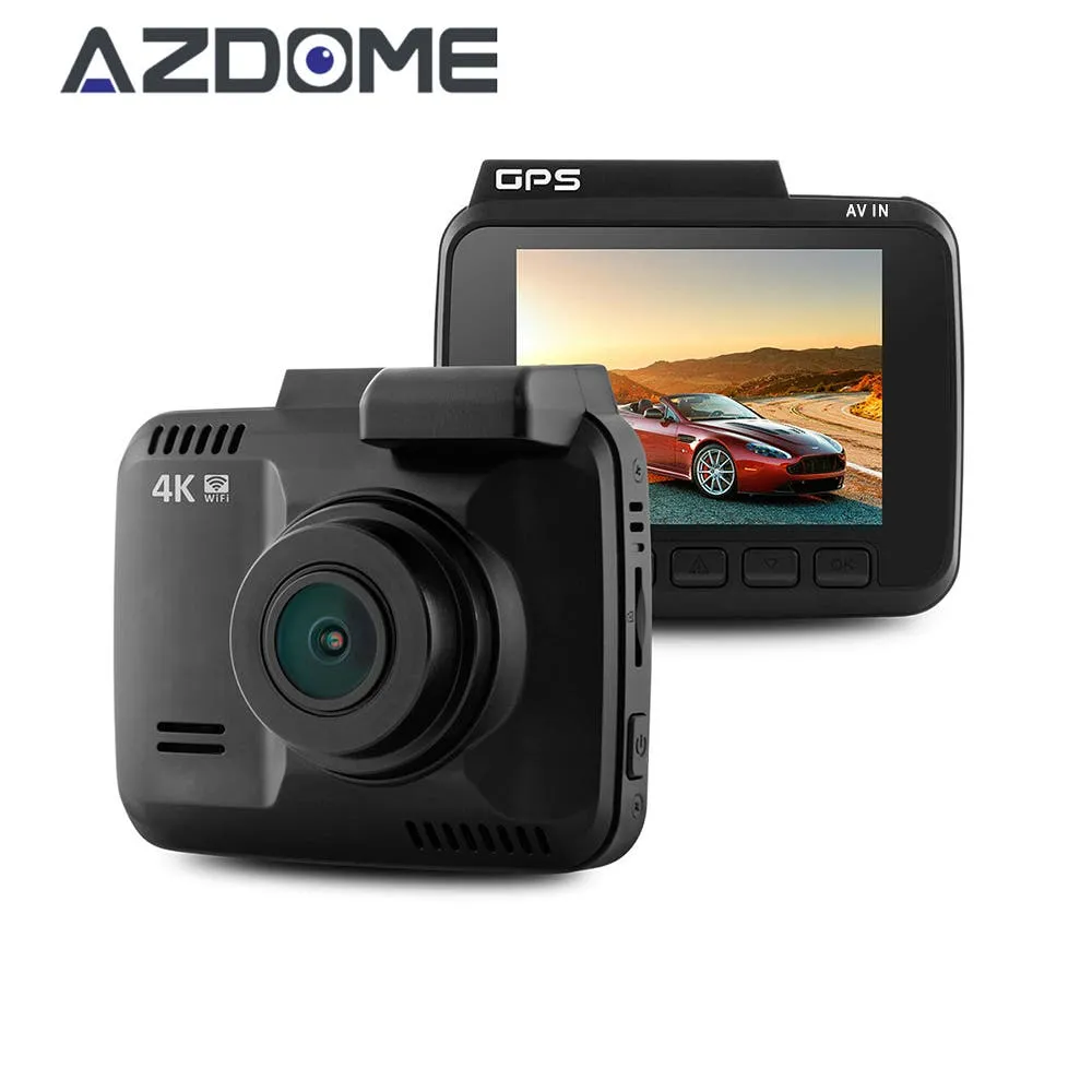 azdome gs63h 2160p 4k car dvr camera with wifi 2 4 inch novatek 96660 video recorder