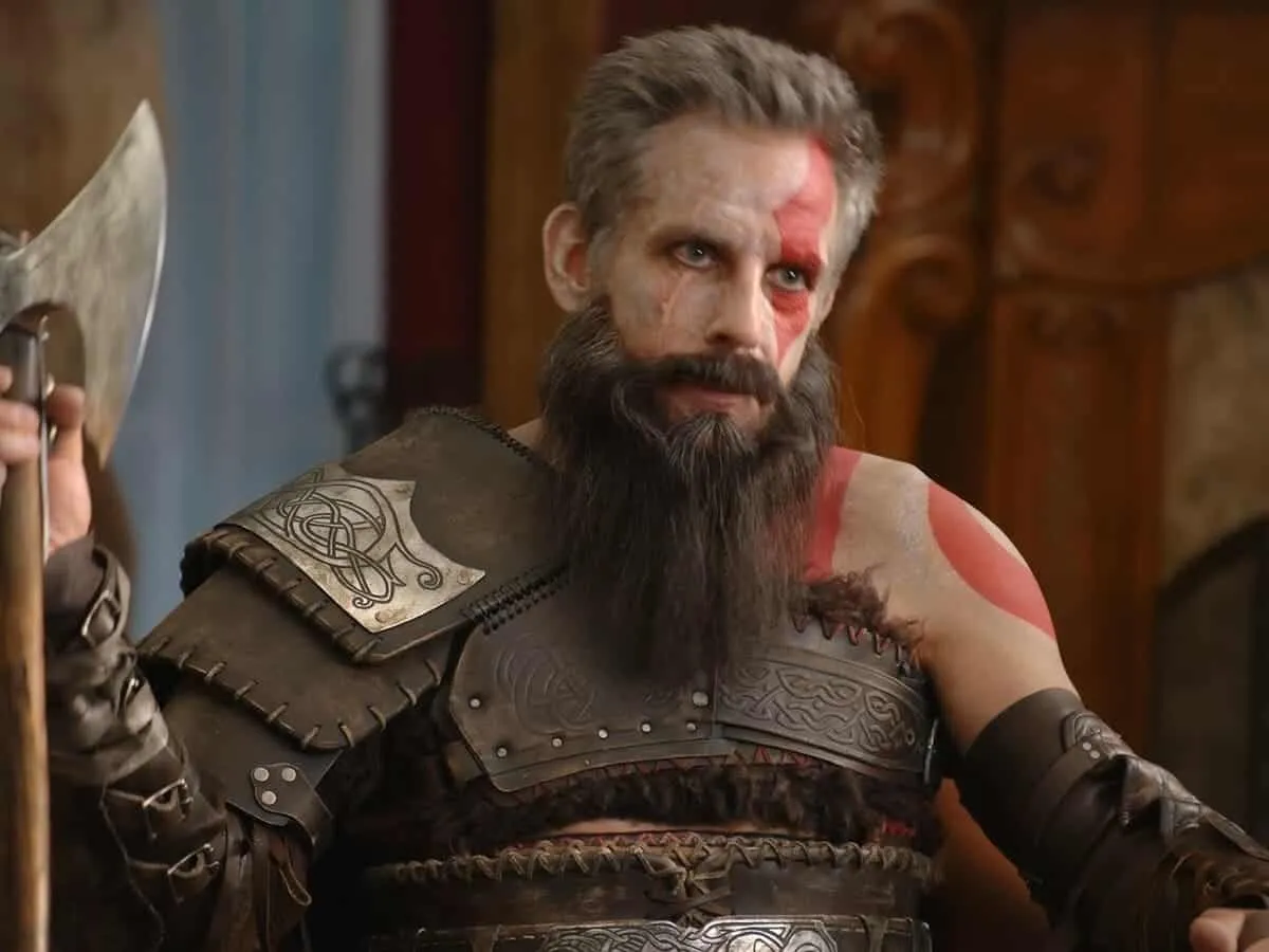 ben still as kratos god of war