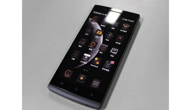 black oppo find 5 photo