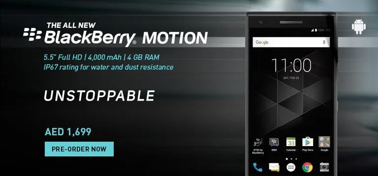 blackbeery motion pre order