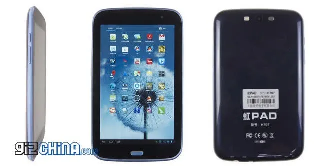 changhong hongpad 7 inch phablet