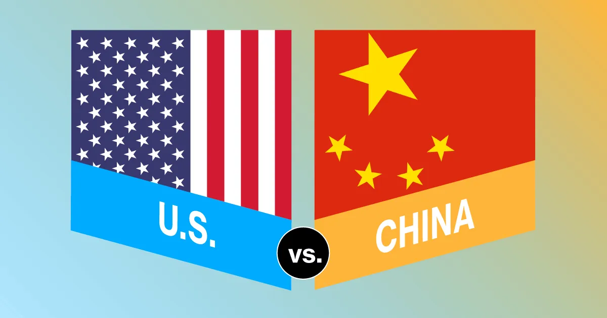 chinaa vs us