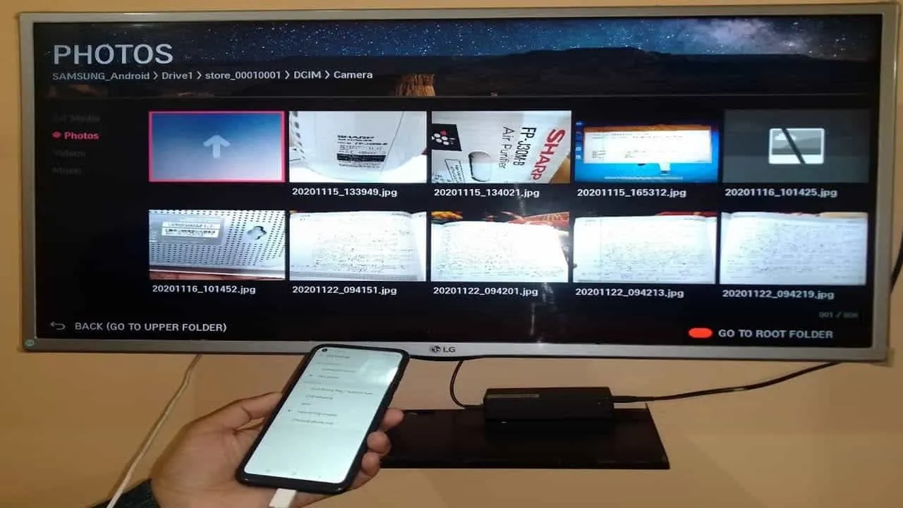 connect phone to tv