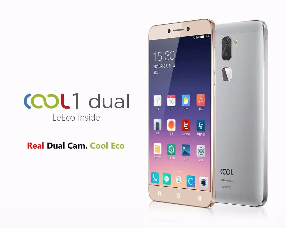 coolpad leeco cool1 dual c106 5 5inch 3gb 32gb smartphone silver 20160829152717554