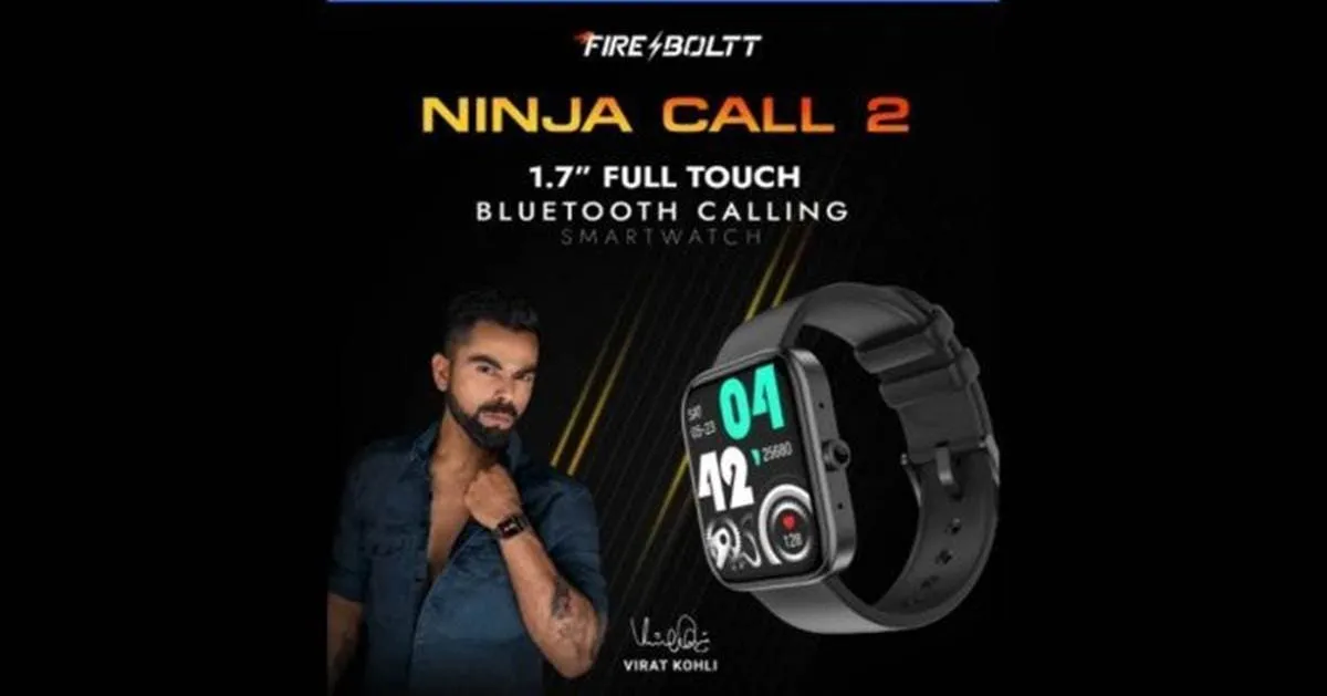 fire boltt ninja call 2 india launch