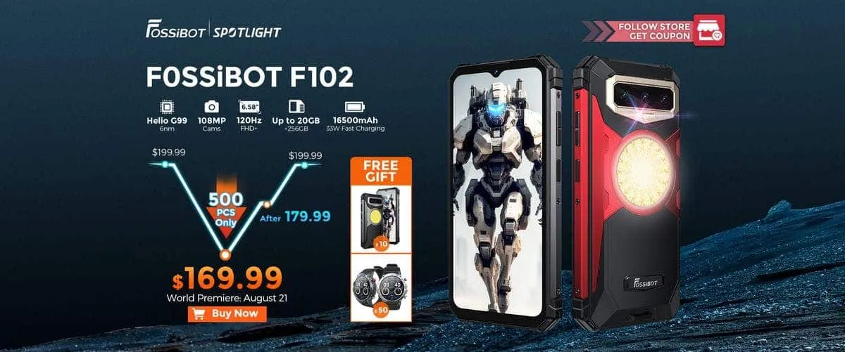 fossibot f102 world premiere sale