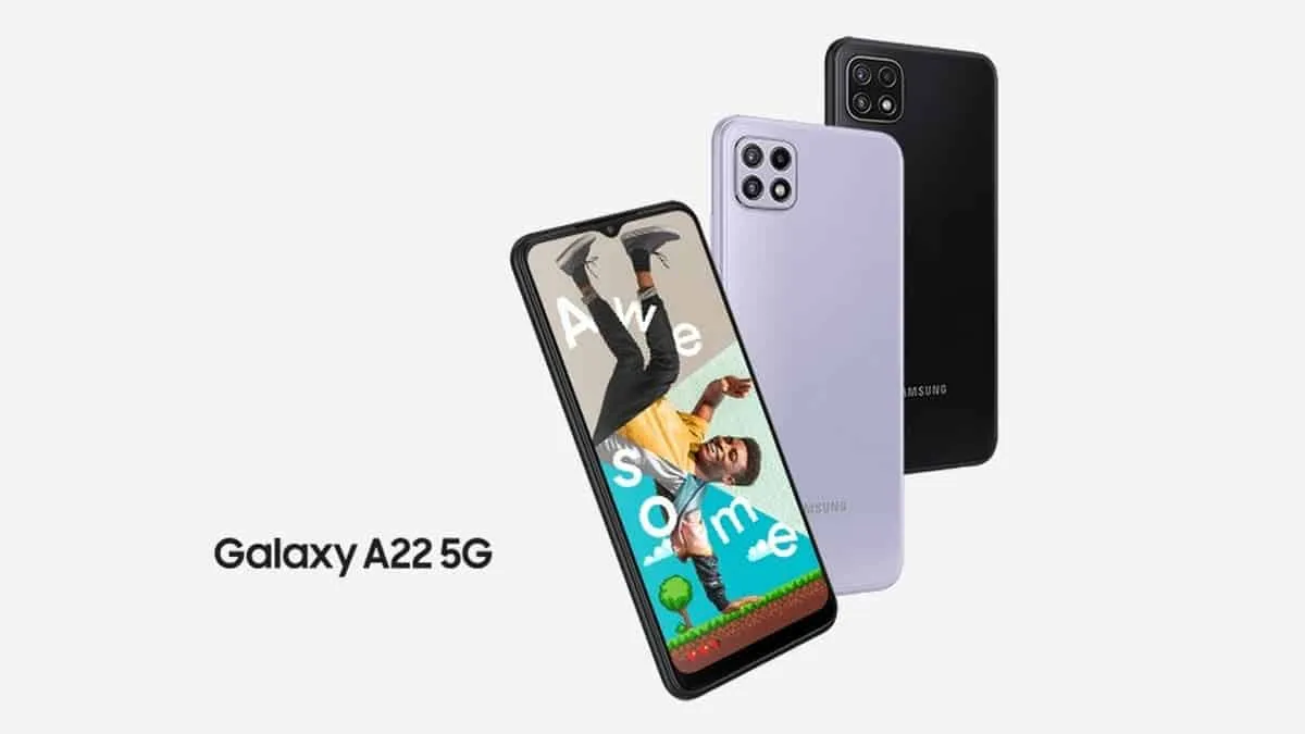 galaxy a22 5g specs