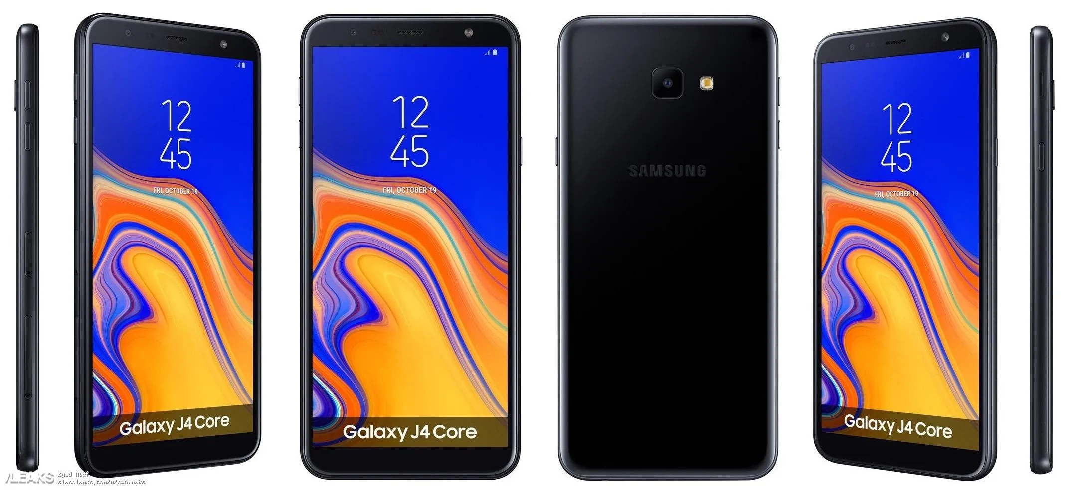 galaxy j4 core full specs and press renders leaked 160
