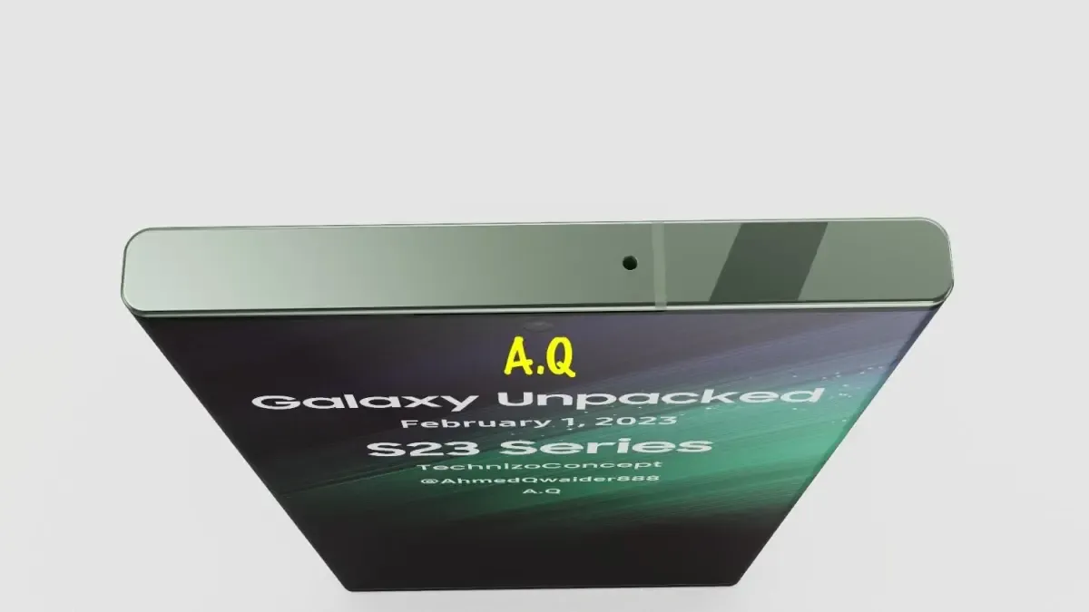 galaxy s23 ultra flat screen 2