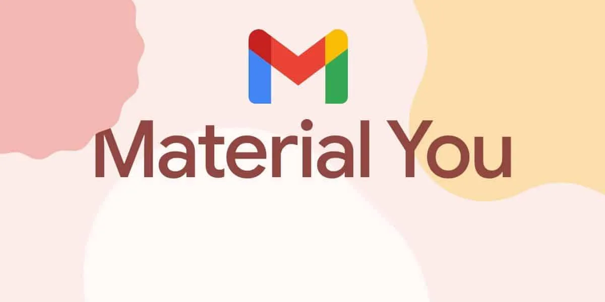 gmail logo on top of material you