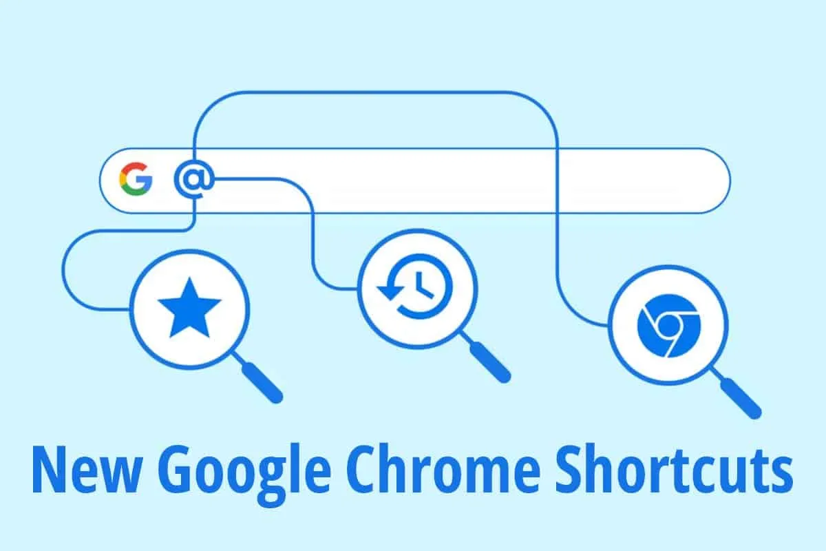 google chrome shortcuts
