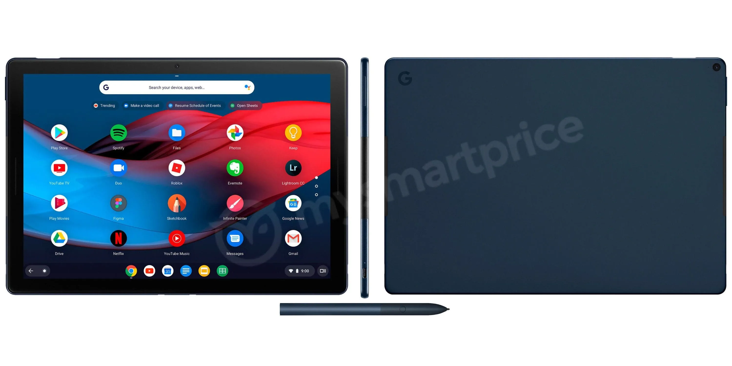 google pixel slate leak 11