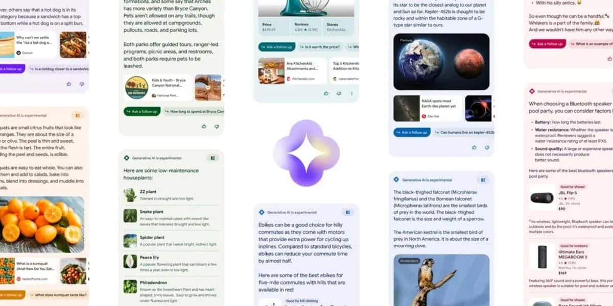 google search generative experience