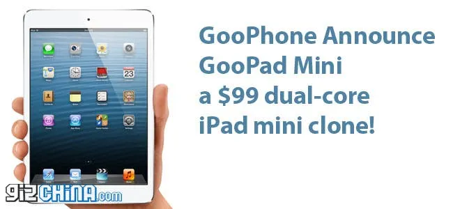 goophone goopad mini ipad mini clone