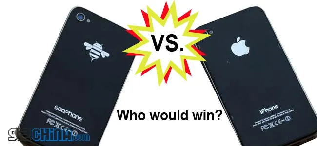 goophone vs apple patent battle china