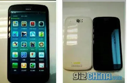 hike phantom android phone with curved glass display