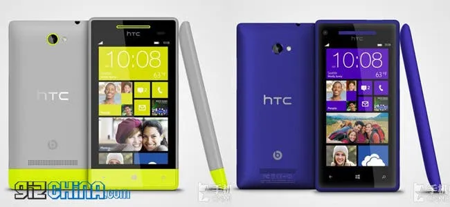 htc 8s and 8x windows 8 phones china