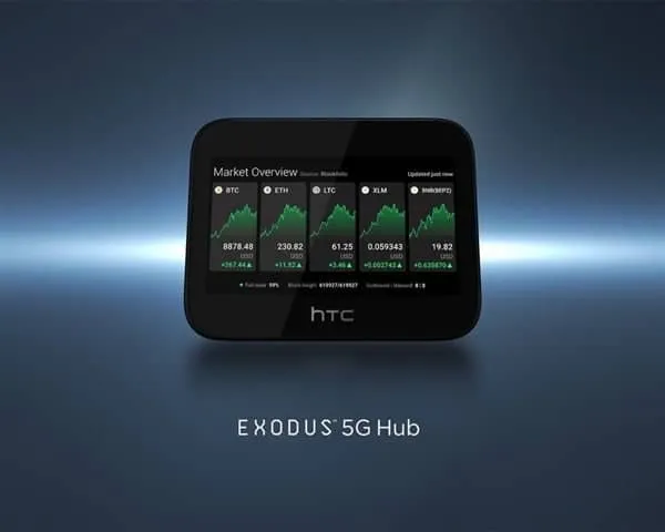 htc exoduc 5g hub