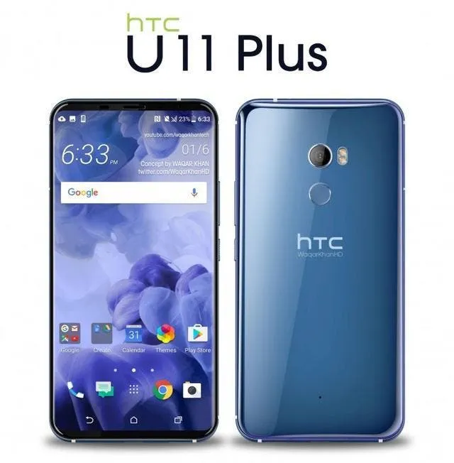 htc u11 plus renders 3