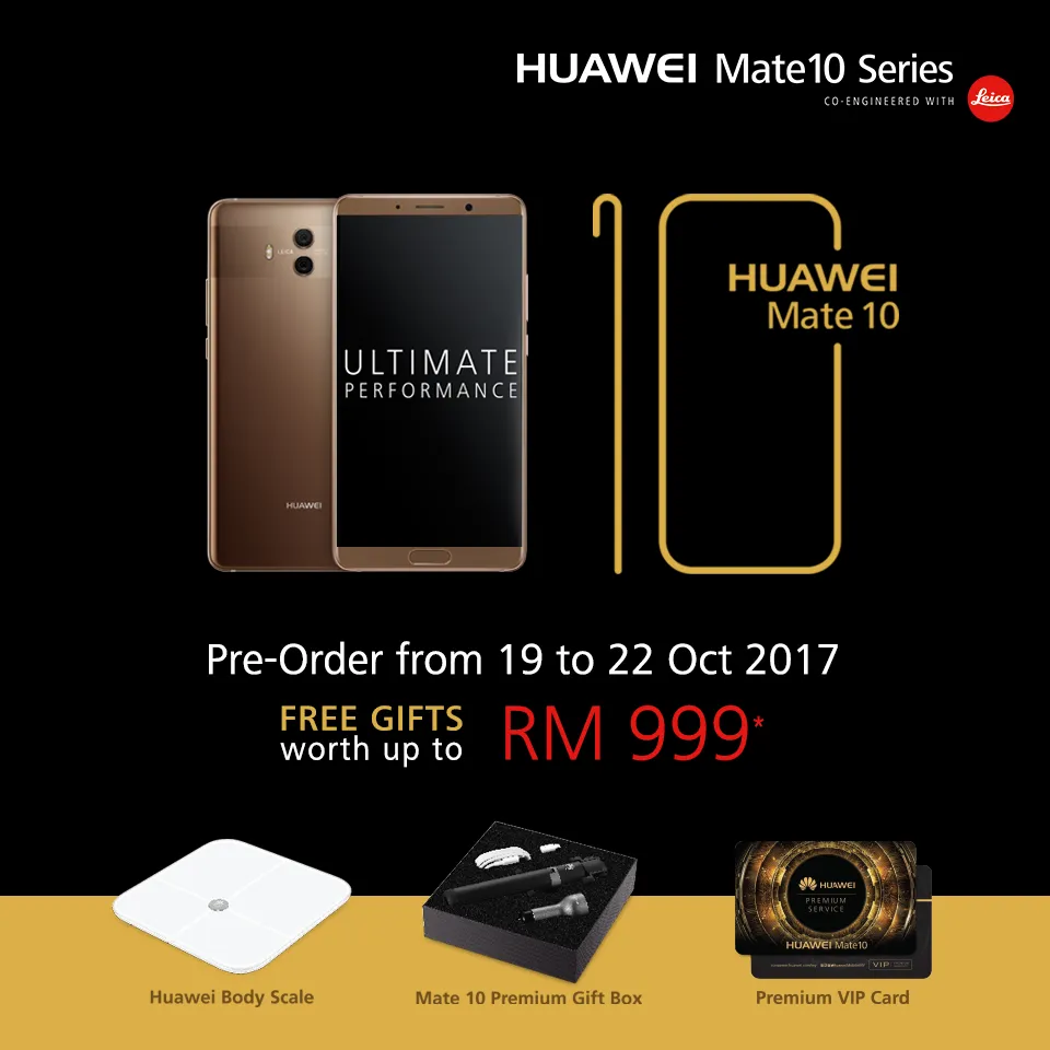 huawei mate 10 preorder