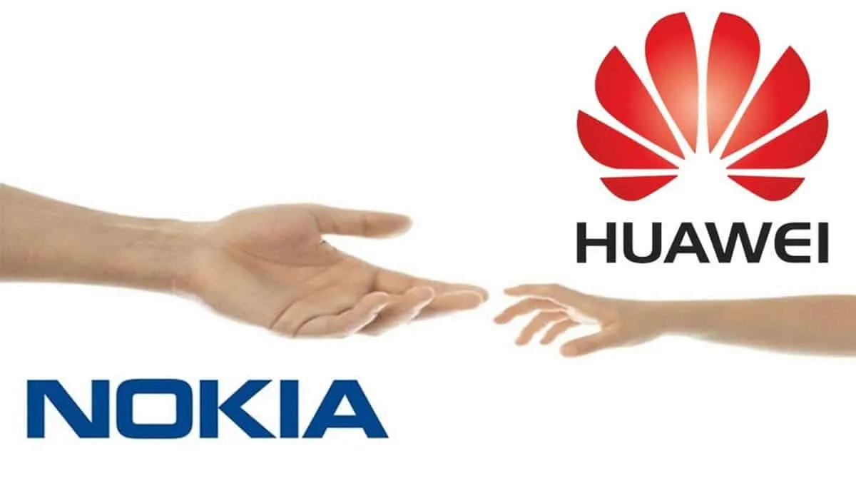 huawei nokia logo patent