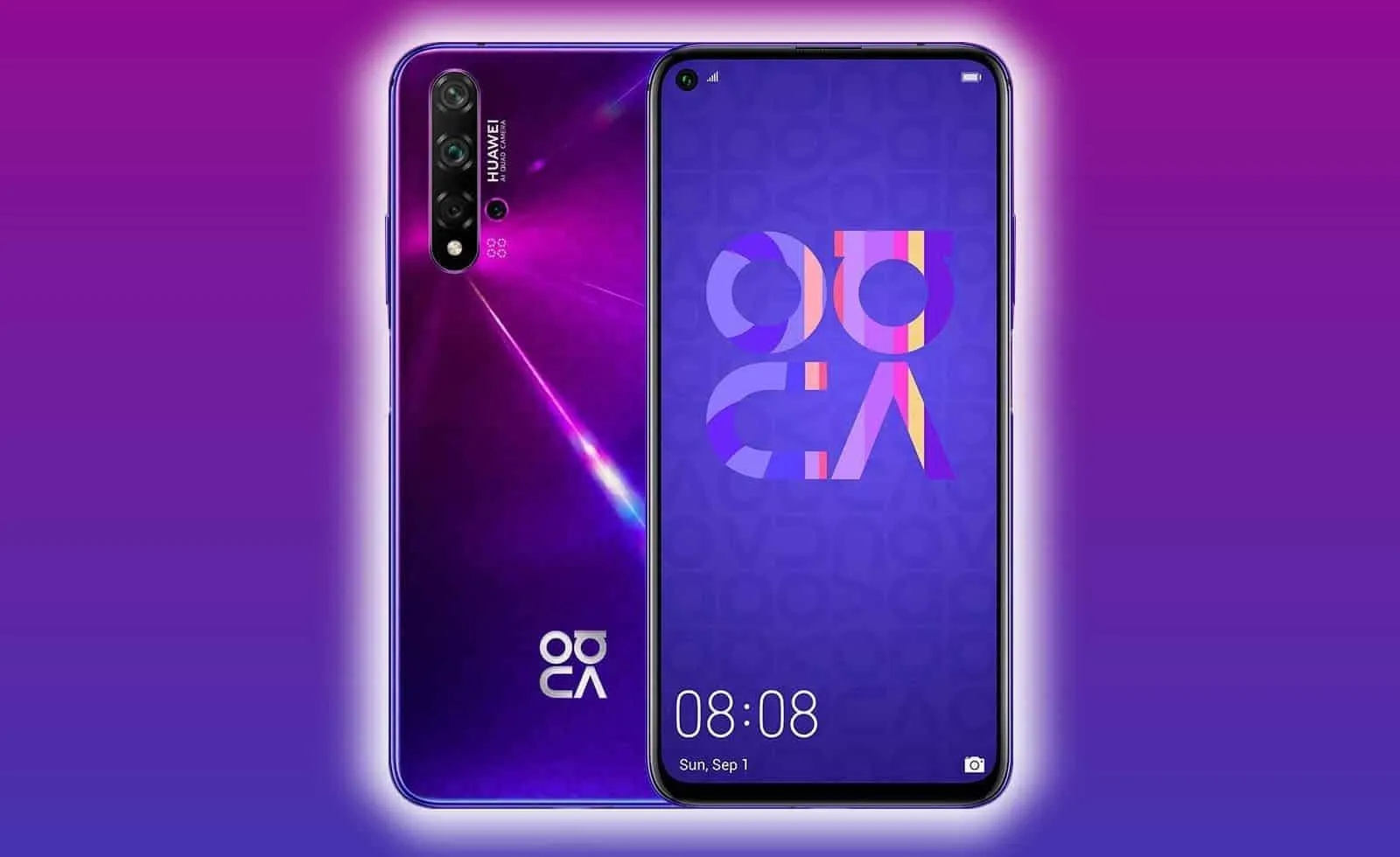 ANDROID - 【新品未開封】HUAWEI NOVA 5T 紫 Global HUAWEI Nova 5T,Smartphone Android,Google Play Store
