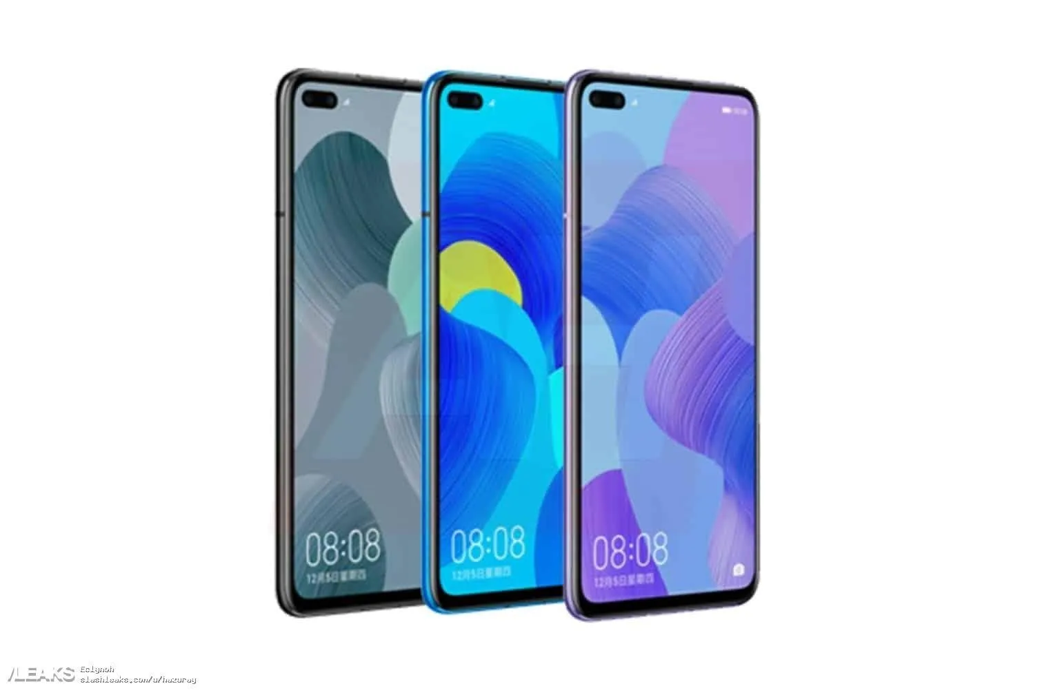 huawei nova 6 4g leak