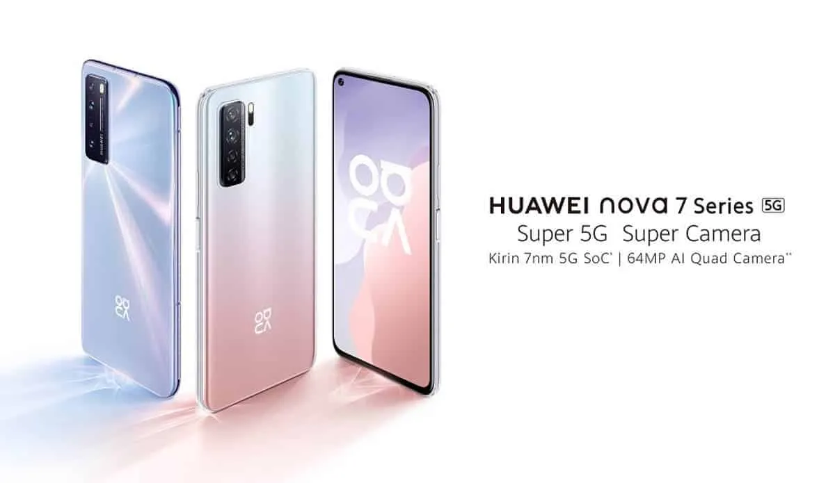 huawei nova 7 5g series