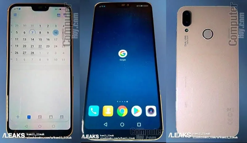 huawei p20 lite leak