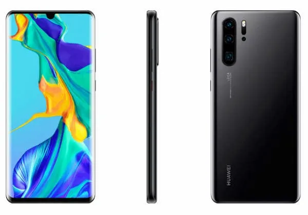 huawei p30 pro render
