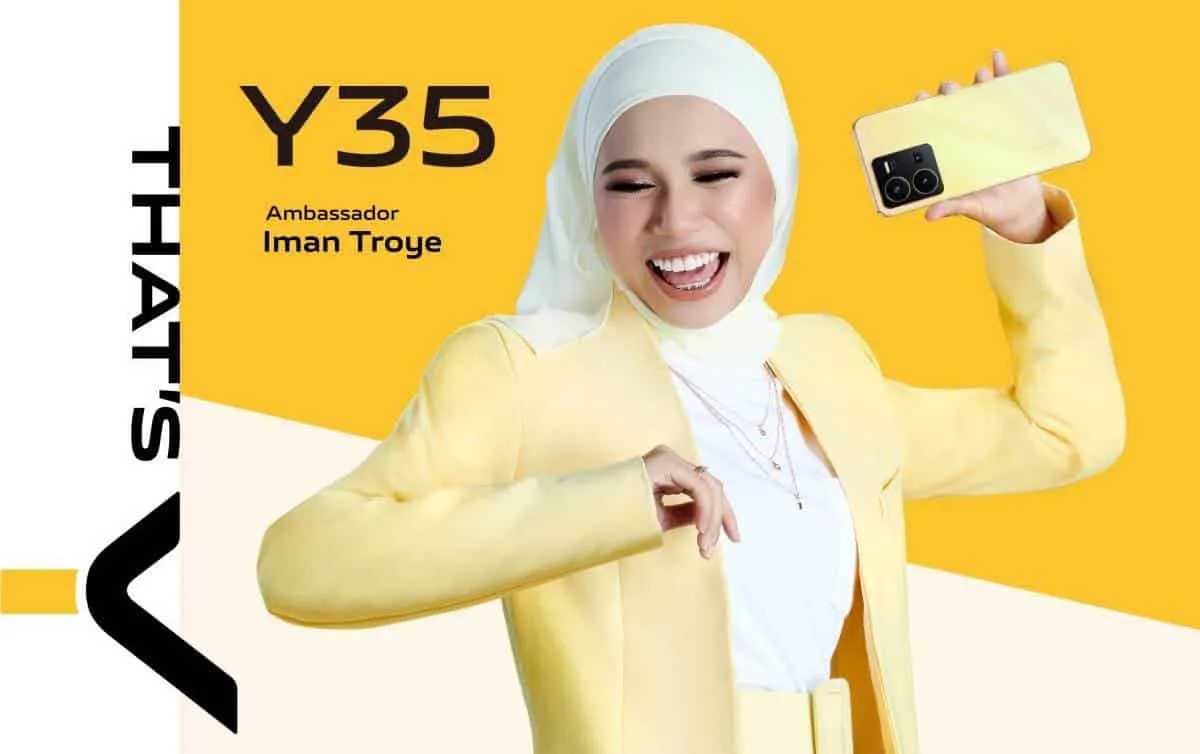iman troye vivo y35 malaysia