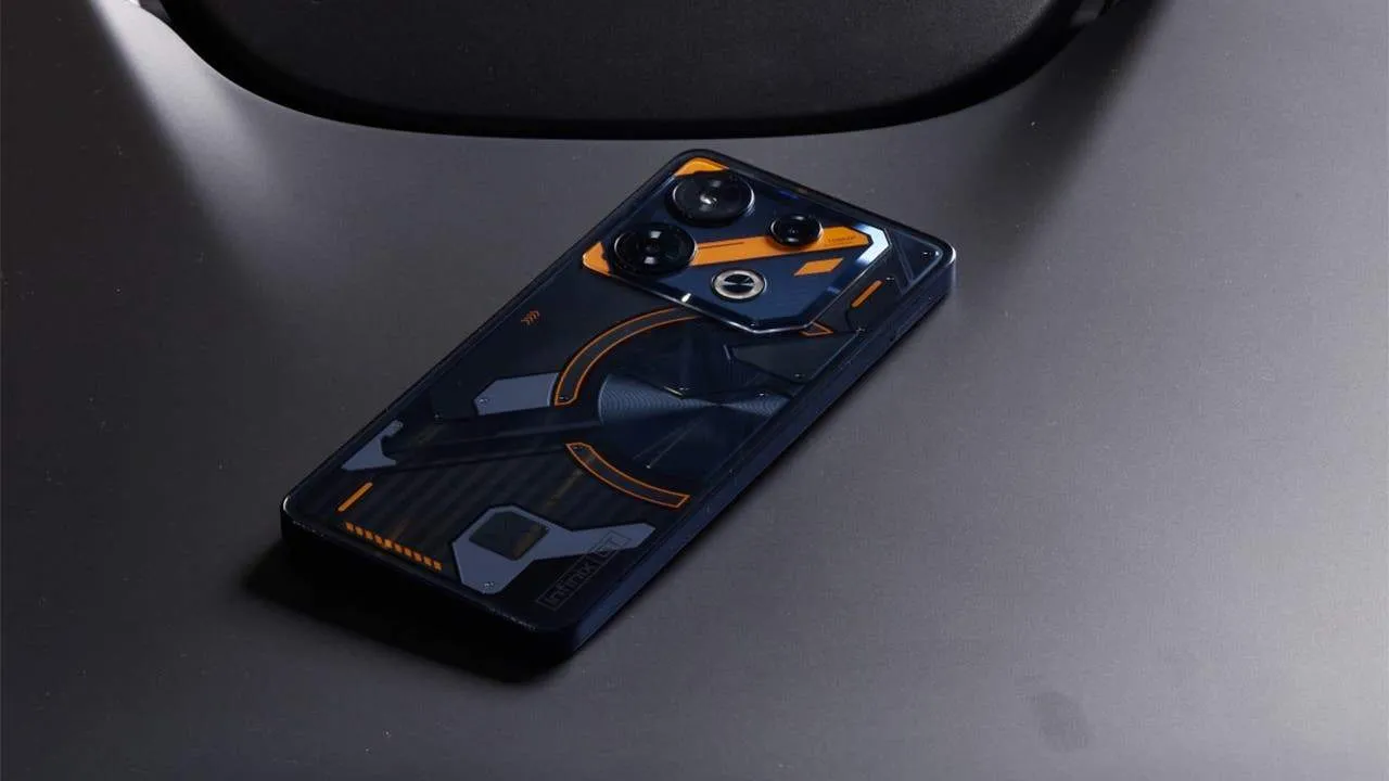 infinix gt 10 pro back design