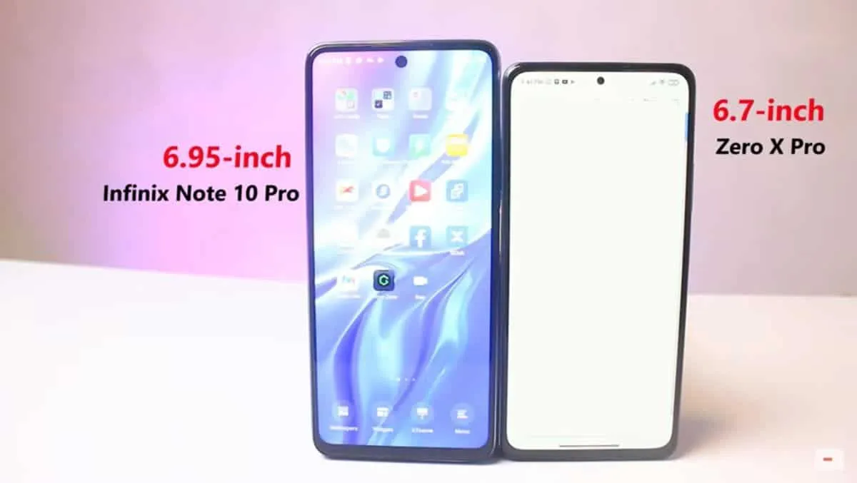 infinix zero x pro key specifications