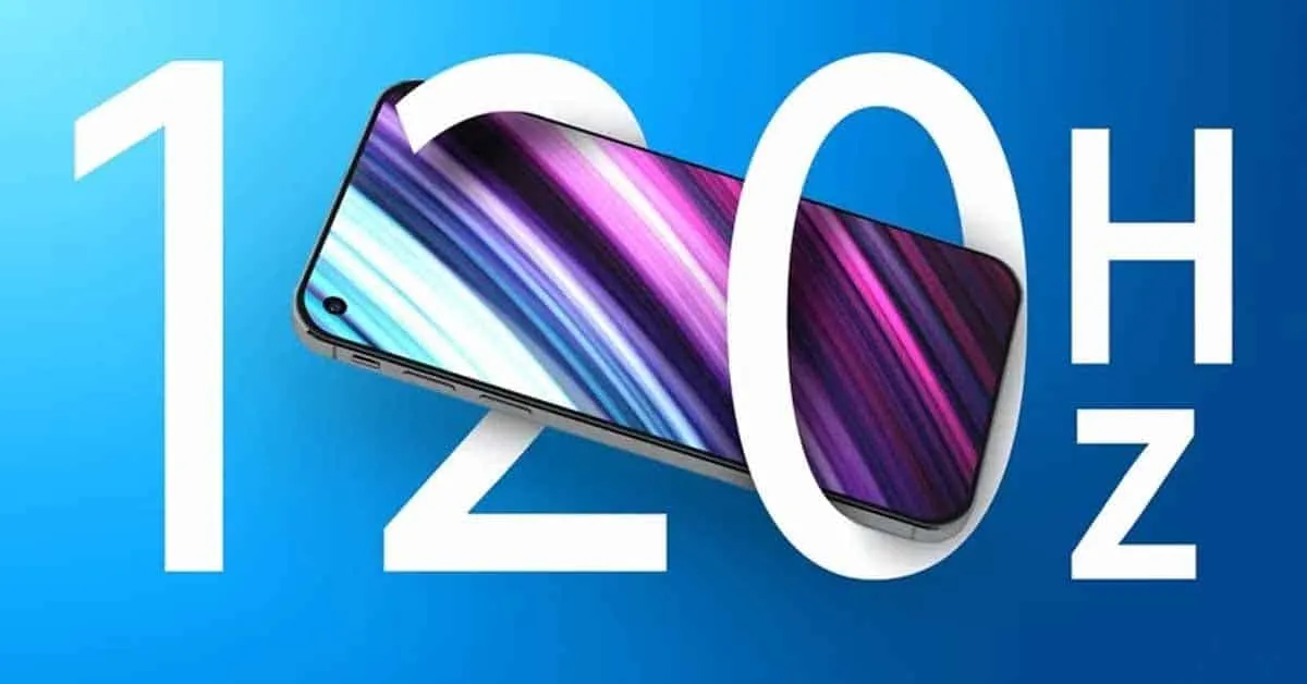 iphone 14 120hz promotion displays