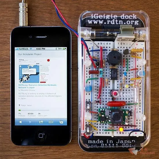 iphone 4 diy radiation detector