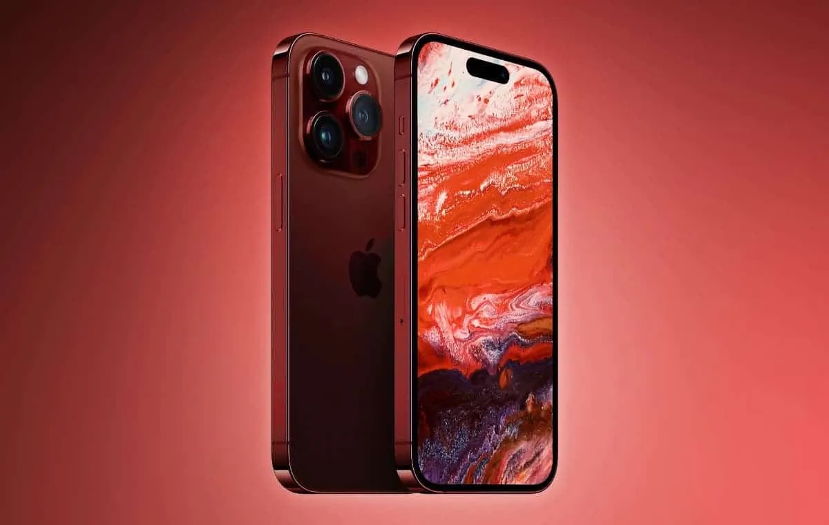 iphone15pro red