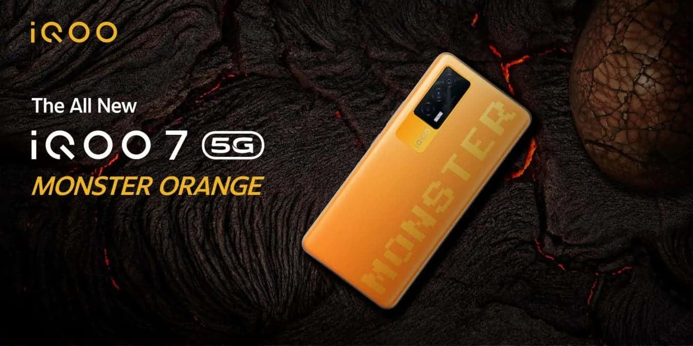 iqoo monster orange