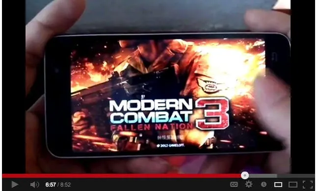 jiayu g4 gaming test video