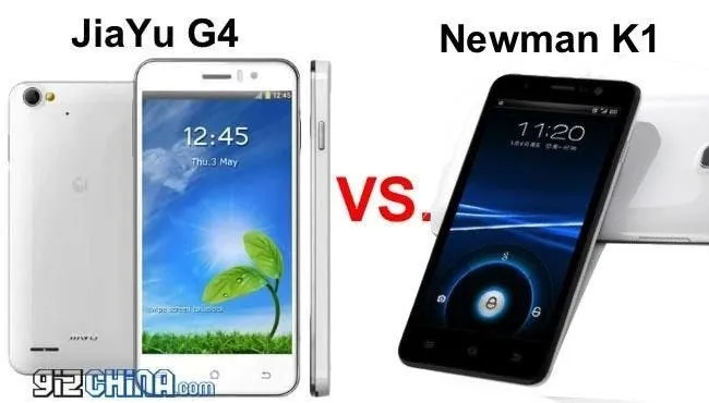 jiayu g4 vs newman k1