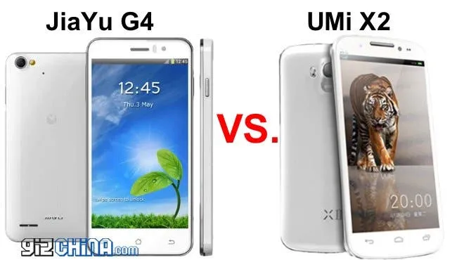 jiayu g4 vs umi x2