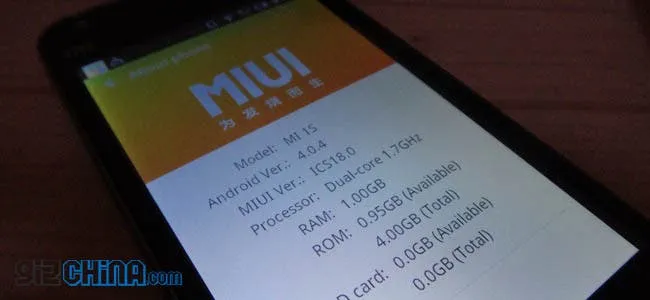 knock off xiaomi m1s