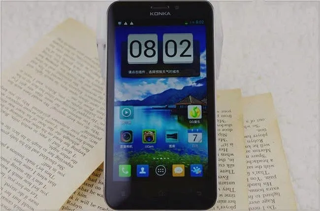 konka w970 dual core colours phone
